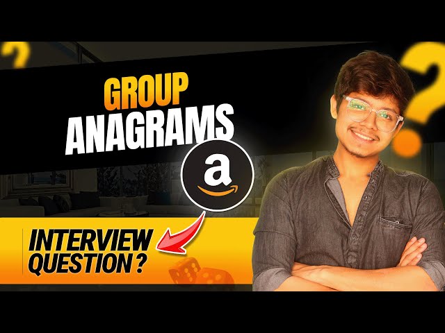 49. Group Anagrams | string | Hash Table | Hot Interview Question 🔥
