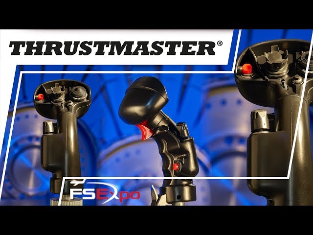 F/A-18C Hornet™ HOTAS Add-On Grip Interviews from FSExpo | Thrustmaster