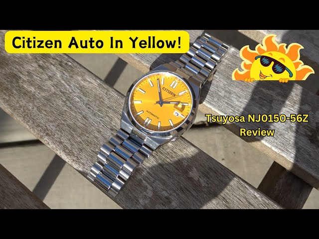 Citizen's Hot Selling Tsuyosa Automatic - NJ0150-56Z Review