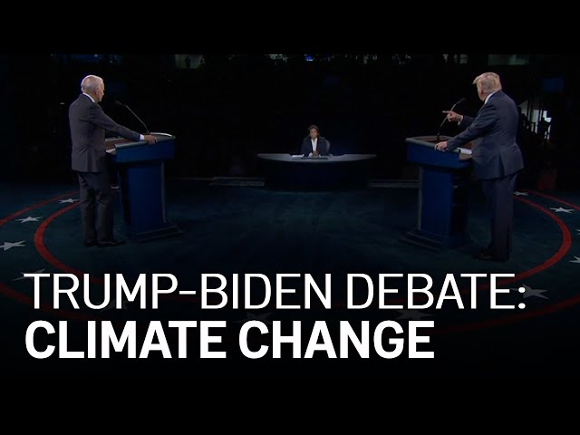 Presidential Debate: Trump, Biden Revisit Climate Change