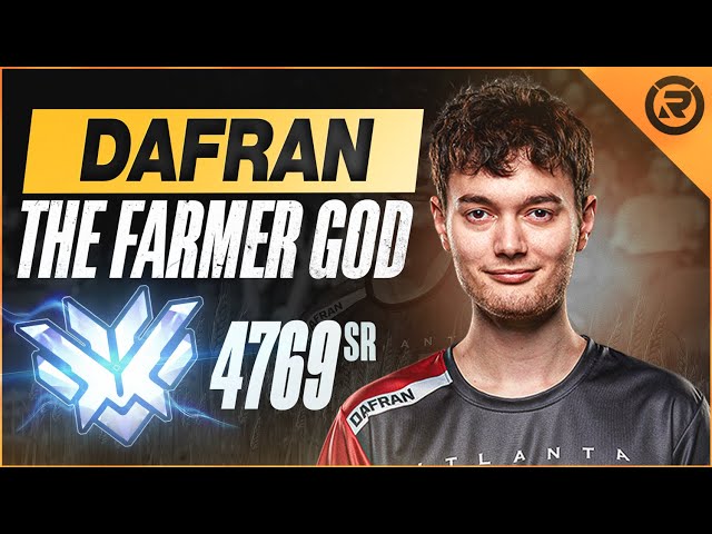 BEST OF DAFRAN - THE FARMER GOD | Overwatch Dafran Montage