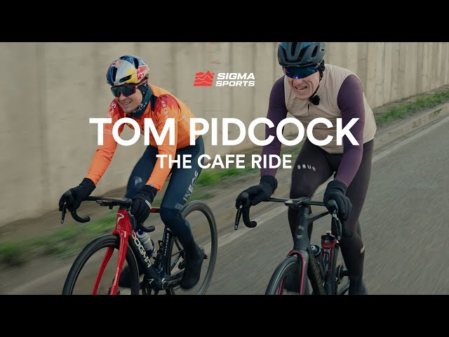 Matt Stephens The Cafe Ride - Tom Pidcock | Sigma Sports