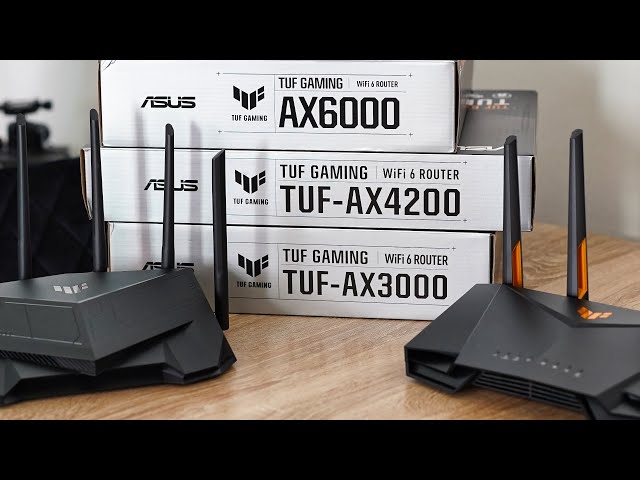 Was leisten die ASUS TUF Gaming-Router? - ASUS TUF AX6000, TUF AX4200 und TUF AX3000v2 im Test