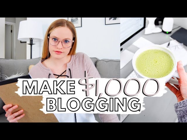 How I Made My First $1,000 With My Blog | THECONTENTBUG