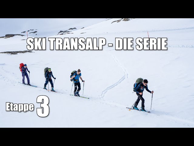 Abfahrt nach Sölden - Ski Transalp: Etappe 3 [Skitour, Schneeprofil, Lawinengefahr]