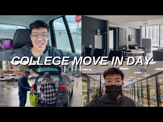 COLLEGE MOVE IN DAY for SPRING CLASSES | day in the life of a student vlog *COLLEGE DORM TOUR*