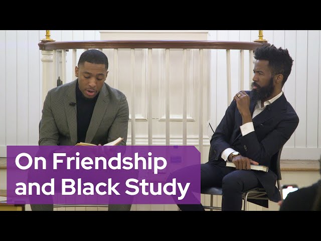 On Friendship and Black Study