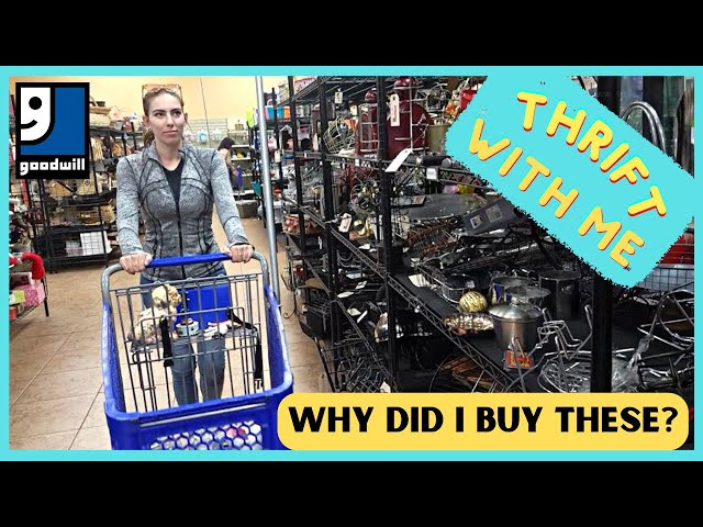 Why Did I Buy These - Thrift With Me - Goodwill Las Vegas Thrifting