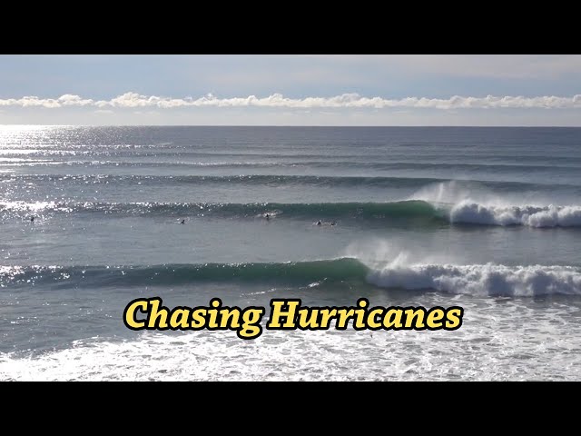 Surfing Hurricane Teddy | Epic Waves!