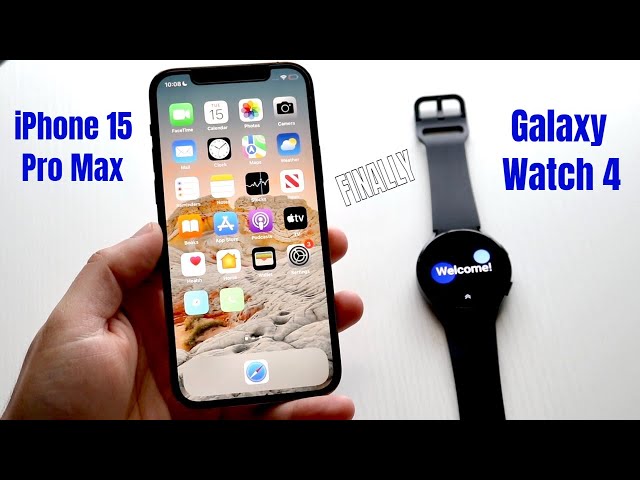 You Can Connect Galaxy Watch 4 To iPhone - FINALLY