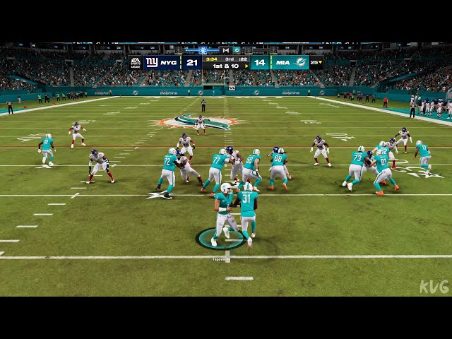 Madden NFL 24 - New York Giants vs Miami Dolphins - Gameplay (PS5 UHD) [4K60FPS]