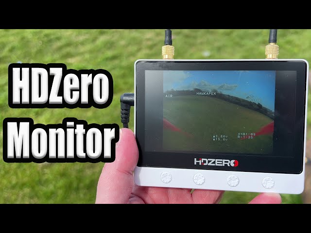 HDZERO FPV Monitor -  800 Nits With Digital & Analog FPV!