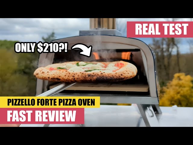 FAST REVIEW | Pizzello Forte Gas Pizza Oven ONLY $210