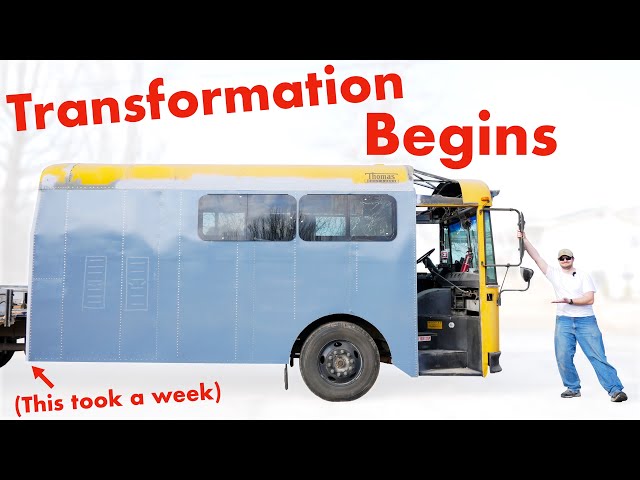The Bus is Back! | The RV/Car Hauler Bus Project: Part 4
