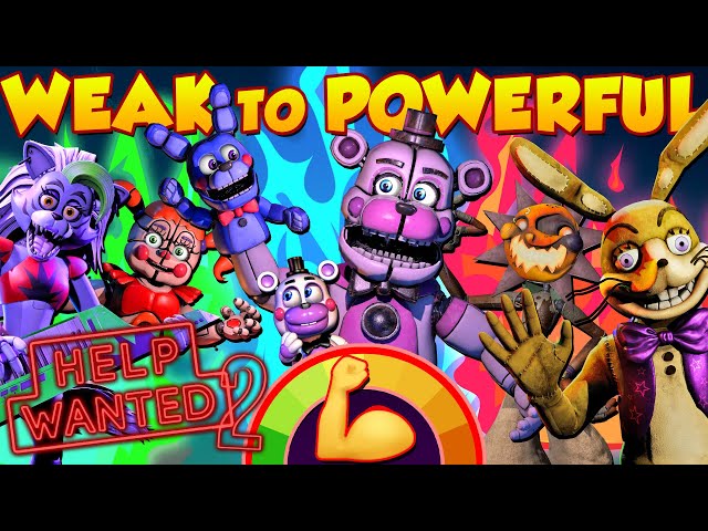 Five Nights at Freddy's Help Wanted 2: Weak to Powerful