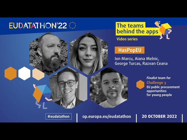 Discover the team behind 'HasPopEU' (EU Datathon 2022)