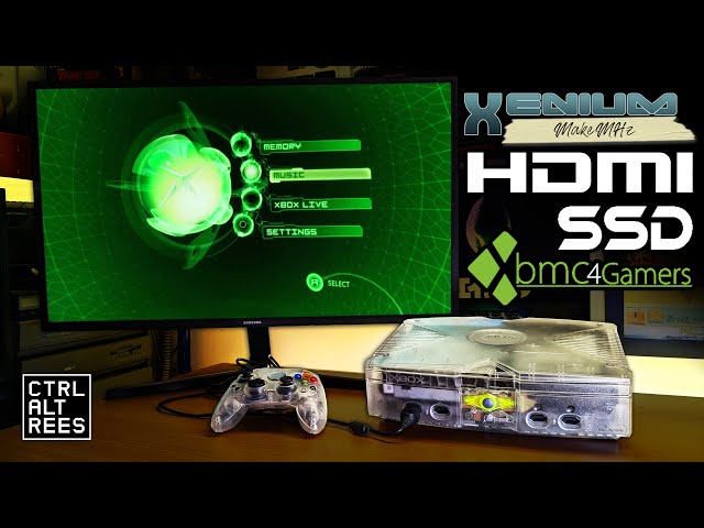 My OG Crystal Xbox Upgrades! Internal HDMI With XboxHD+, OpenXenium, SSD & Noctua Fan