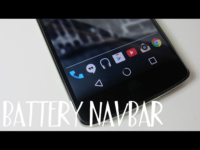 Android Circular Battery on the Navbar