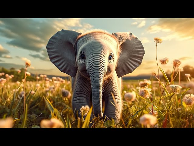 Discover Baby Animals in 4K 🎥🐾 The Enchanting World of Young Wildlife | Scenic Relaxation