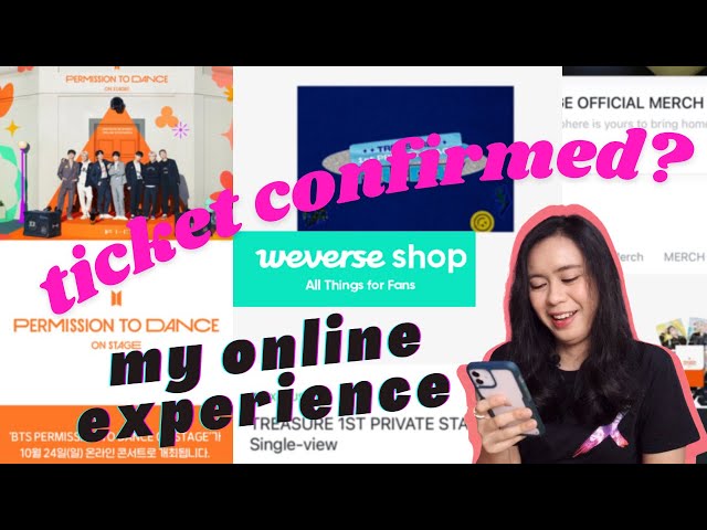 How to Buy Online Concert Ticket via Weverse Shop App?   I   My Online Ticketing Experience