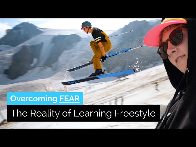 How to Overcome Fear | The Reality of Learning Freestyle Skiing 7