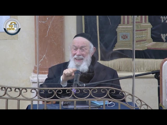 הרב יצחק זילברשטיין | השיעור השבועי -  פרשת משפטים תשפ"ב