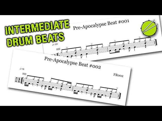 9 Free Apocalyptic Drum Beats - Sheet Music and Audio