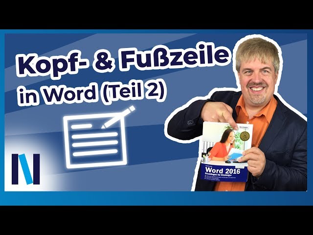 Word Kopfzeile und Fußzeile (Teil 2): Tipps für Fortgeschrittene ( Abschnittsumbrüche u.v.m.)