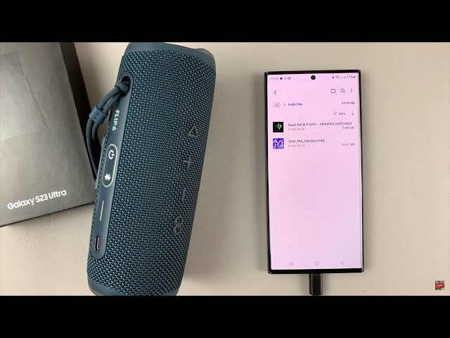 How To Connect Bluetooth Speaker To Samsung Galaxy S23/S23+/S23 Ultra