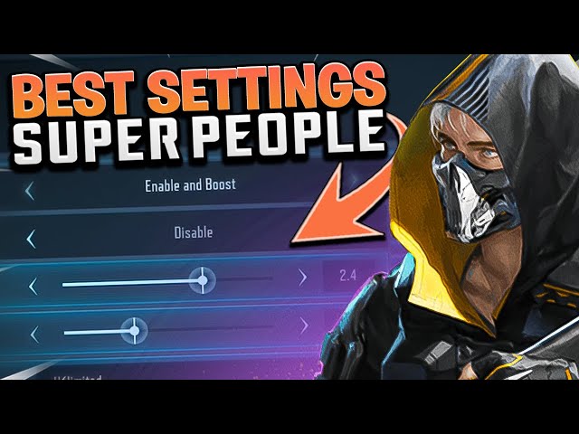 These are the BEST SETTINGS in Super People!