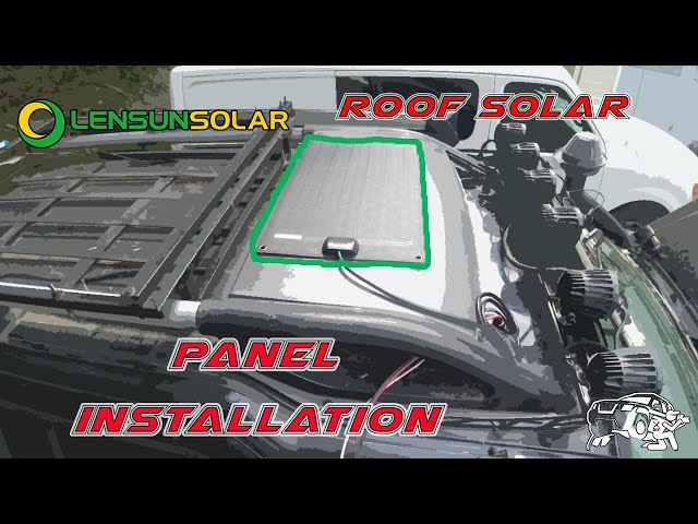 Roof Solar Panel WIth MTTP Controller  Nissan Xterra