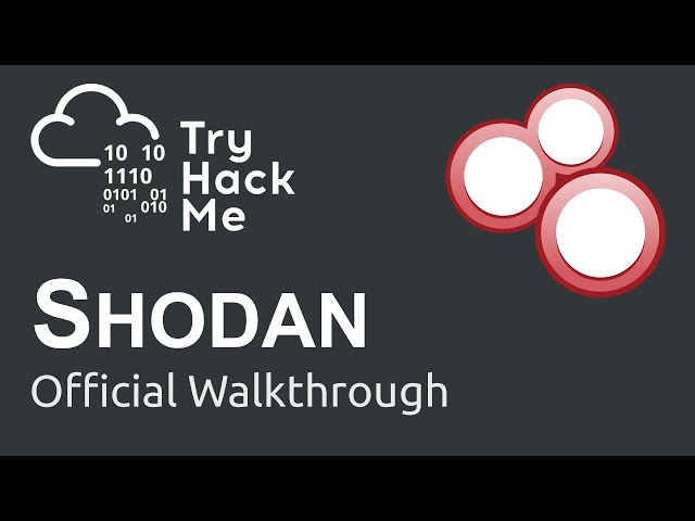 TryHackMe Shodan Official Walkthrough