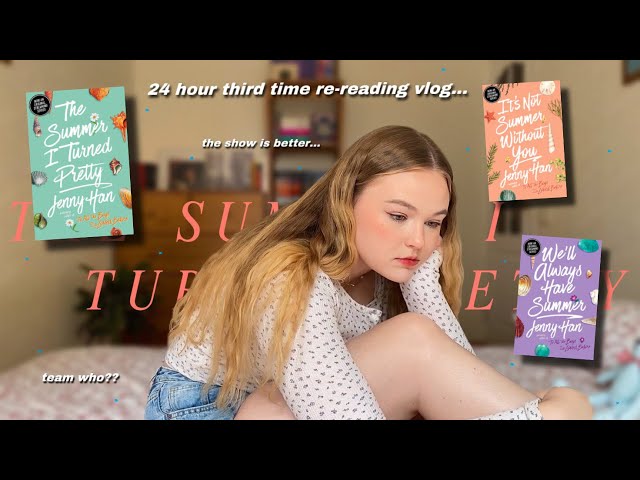 THIRD TIME'S A CHARM... / a day of reading ✨ the summer i turned pretty ✨ * full spoiler vlog *