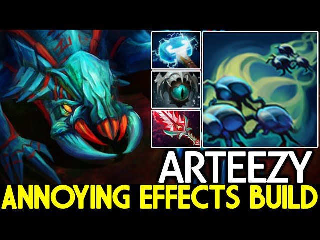 ARTEEZY [Weaver] Annoying Effects Build 10 Min Godlike Dota 2