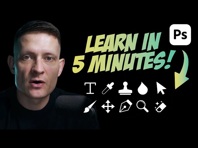 10 Best Photoshop Tools Explained in 5 Minutes!