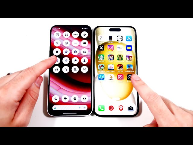 Nothing Phone 2a vs iPhone 15 Plus Speed Test