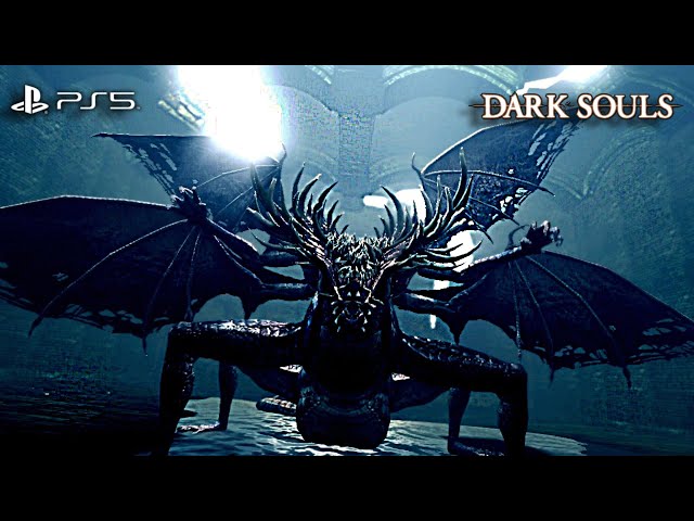 Dark Souls - Elynia's Journey | SL1 VS Gapimg Dragon [SL1, Solo, No Damage].