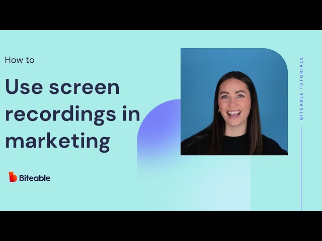 How to use screen recordings in your marketing content