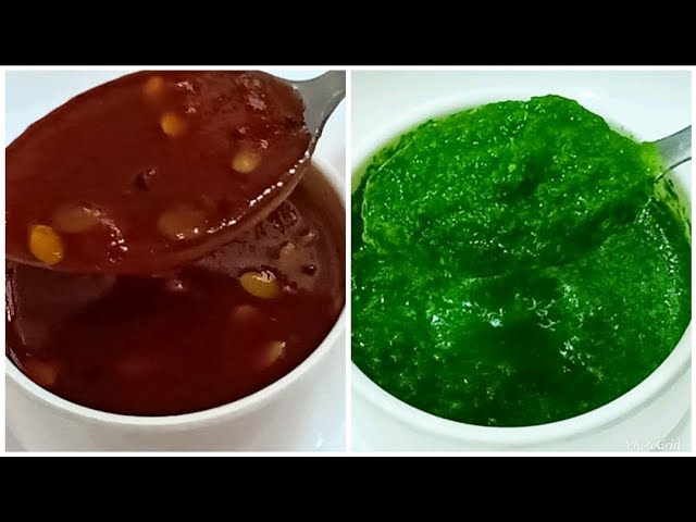 Imli Ki Khatti Meethi Chutney Aur Hari Chutney Banane Ki Recipe | CookWithLubna