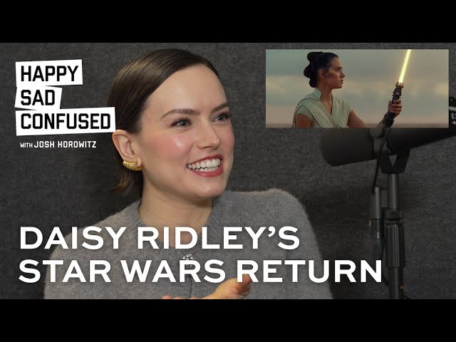 Daisy Ridley excited for "fun direction" of new STAR WARS film