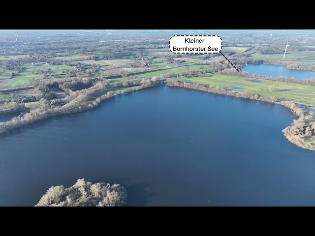 Drohnenflug über den Großen Bornhorster See
