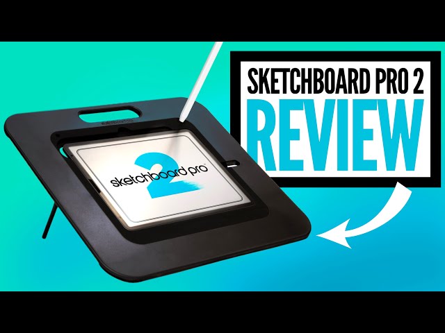 Sketchboard Pro 2 Review! Must Have iPad Drawing Accessory?