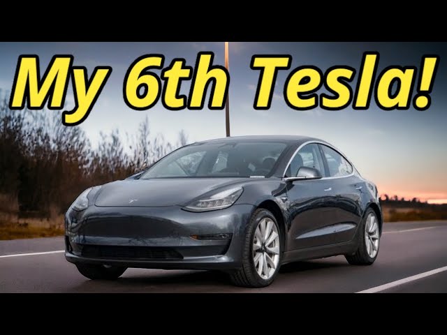 I Just Bought A Used 2018 Tesla Model 3 | This Is My 6th Tesla I Have Owned!