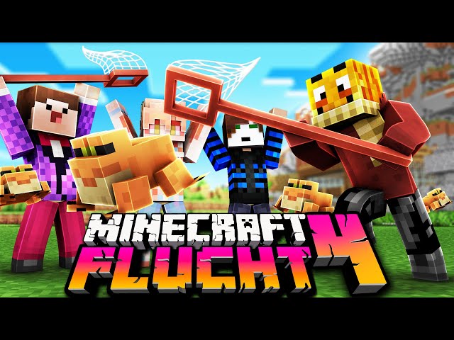Der FREEDOM SQUAD fängt FRÖSCHE ☆ Minecraft FLUCHT 4 #36