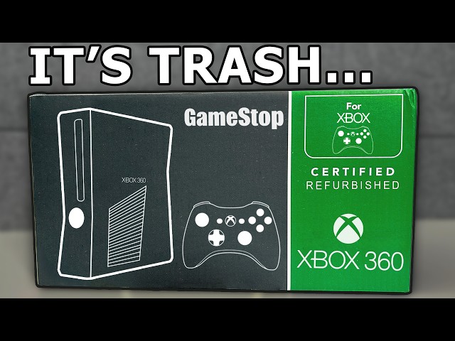 This "Refurbished" GameStop Xbox 360 is BAD...