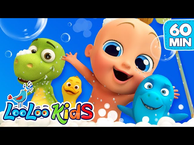 🛁 Bath Song & More LooLoo Kids Classics | 60 Minutes of Fun Nursery Rhymes for Toddlers