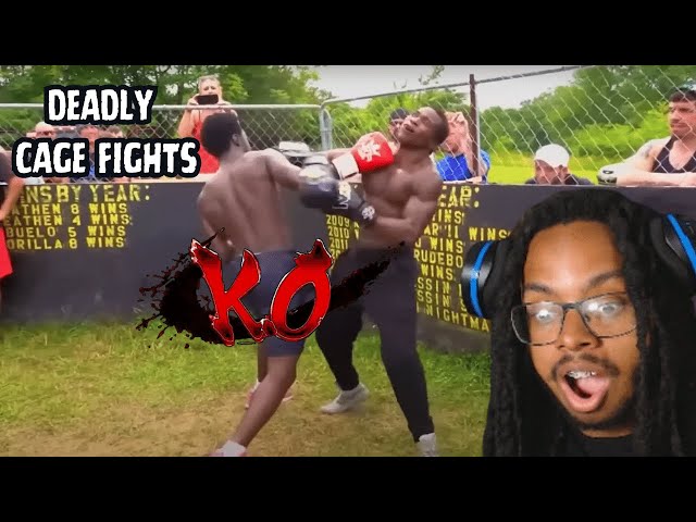 BRUTAL KNOCKOUTS AND CAGE FIGHTS