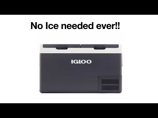 Unboxing and Initial Review of the IGLOO ICF 80DZ iceless cooler!!! Part 1