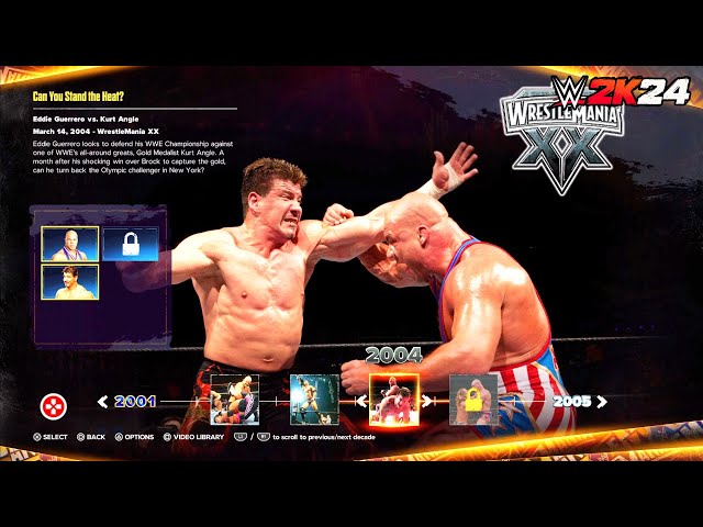 WWE 2K24 Showcase - Eddie Guerrero vs. Kurt Angle | WrestleMania 20