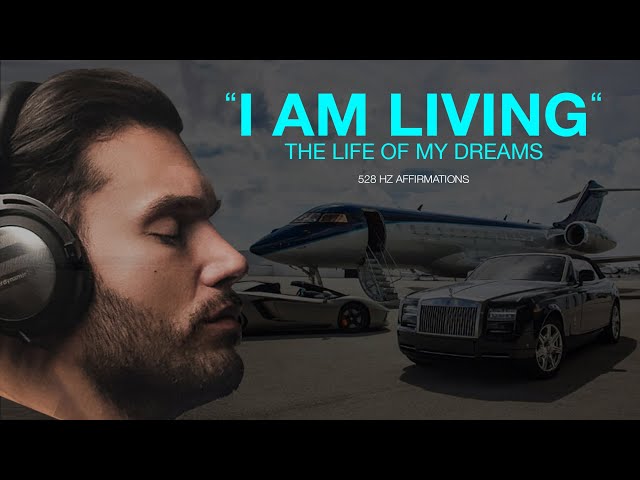 528 Hz "I AM" Affirmations For Success, Money, Health and Happiness (miraculous frequency)